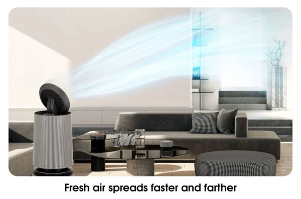 LG 360º Alpha Pet Double (Beige) Air Purifier with Allergy Care and Pet Mode - Image 4