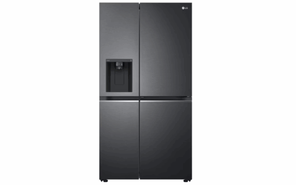 [RENTAL] 635L Side-by-Side Fridge in Matte Black Finish